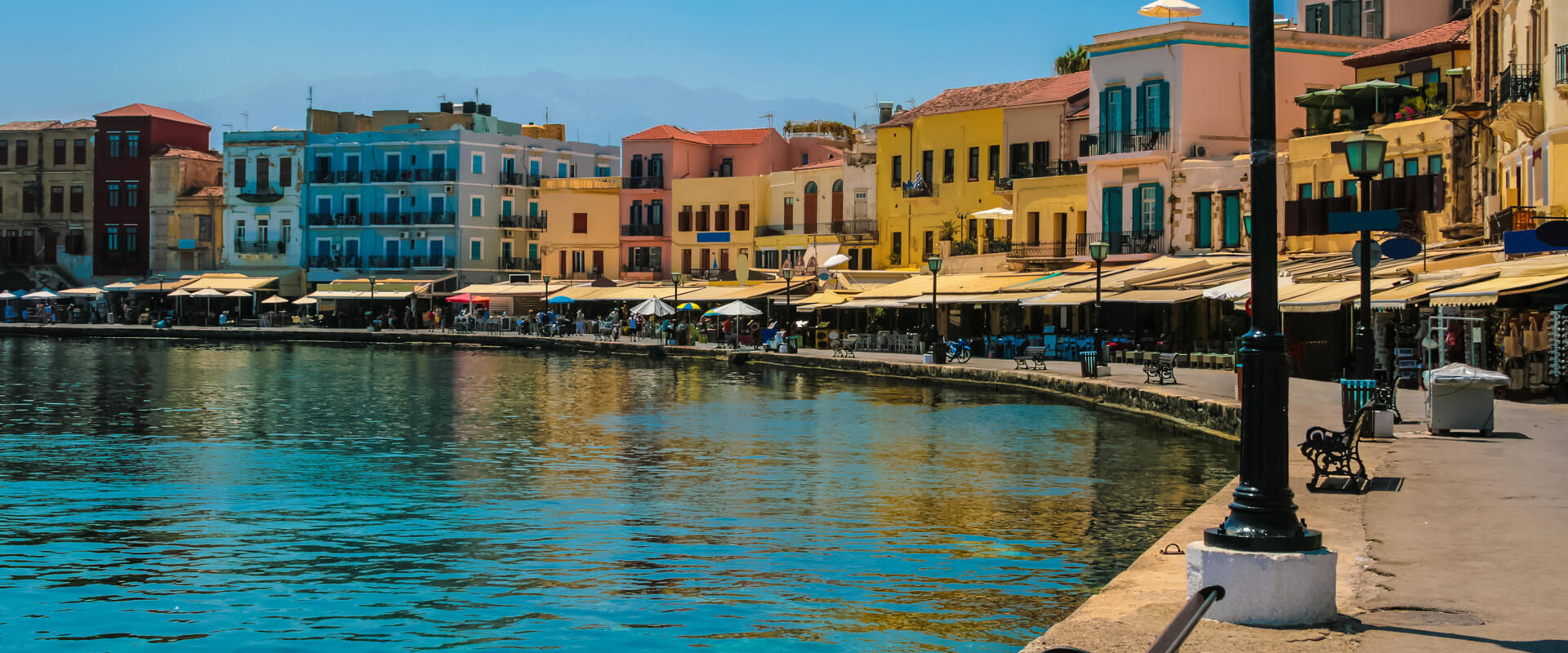 A beautiful cityscape and promenade