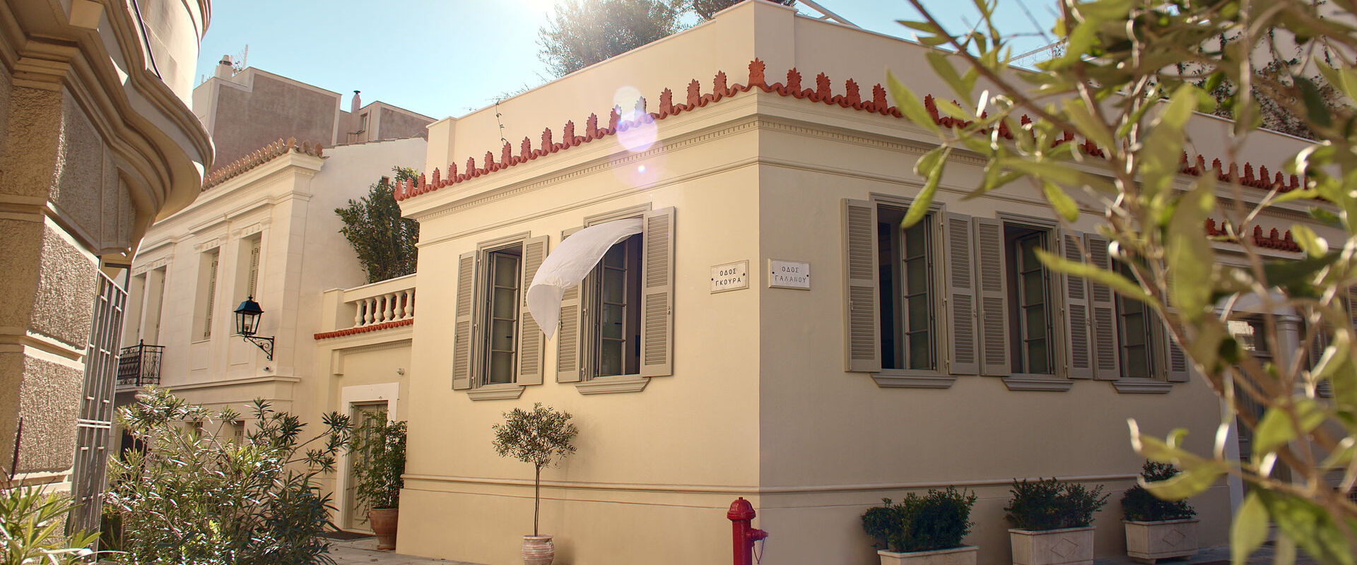 Plaka district in Athens
