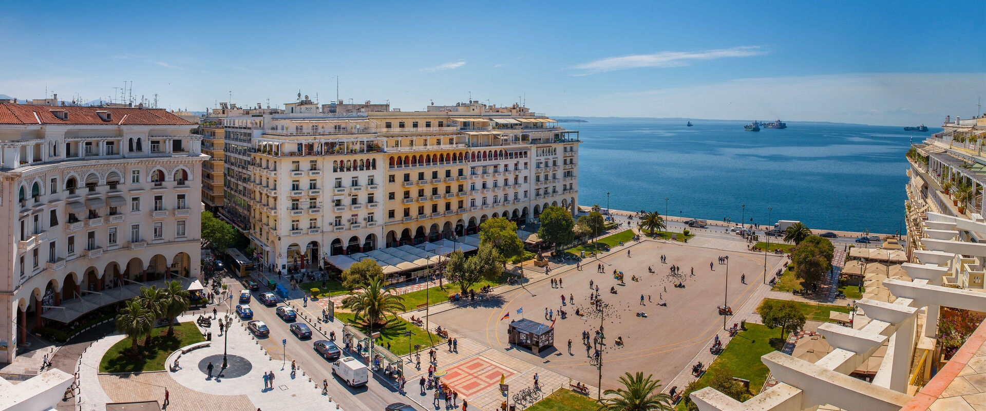 Aristotelous square, Thessaloniki city center