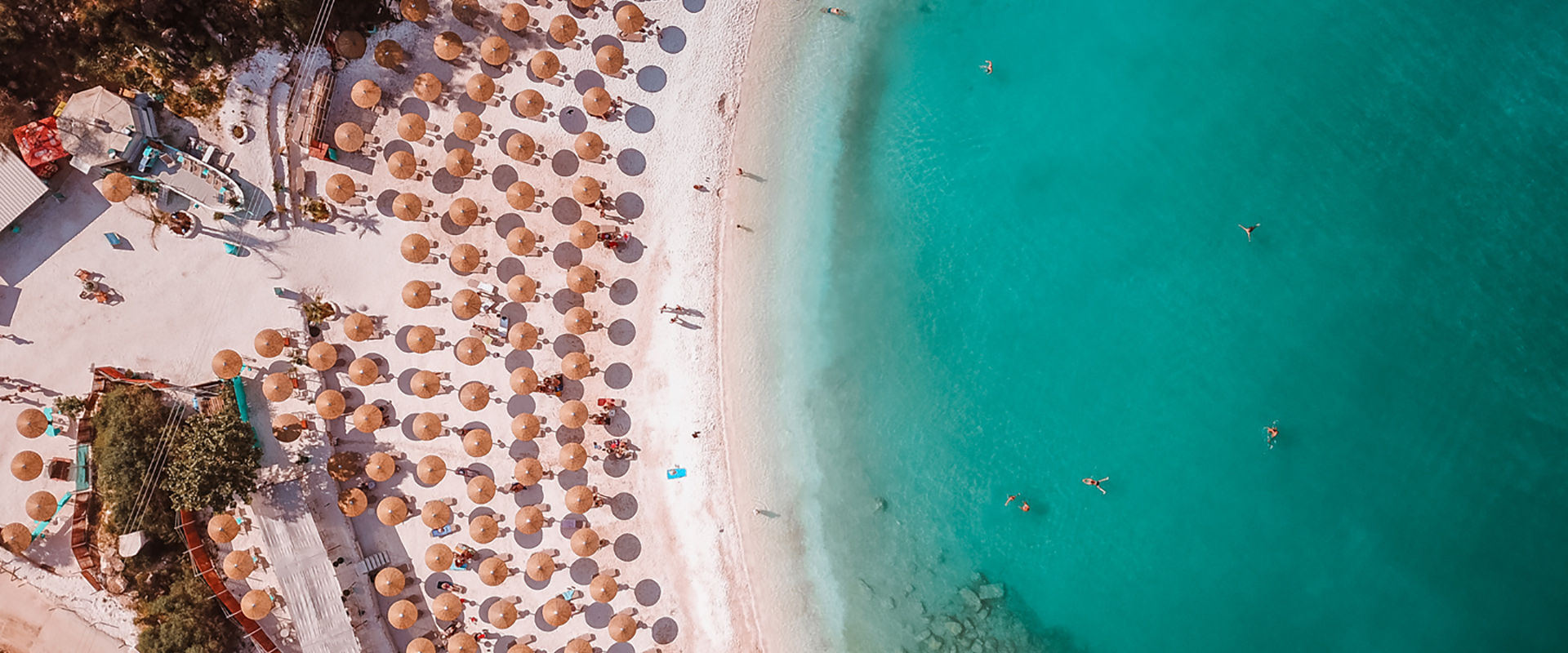 The infamous Marble beach of Thassos