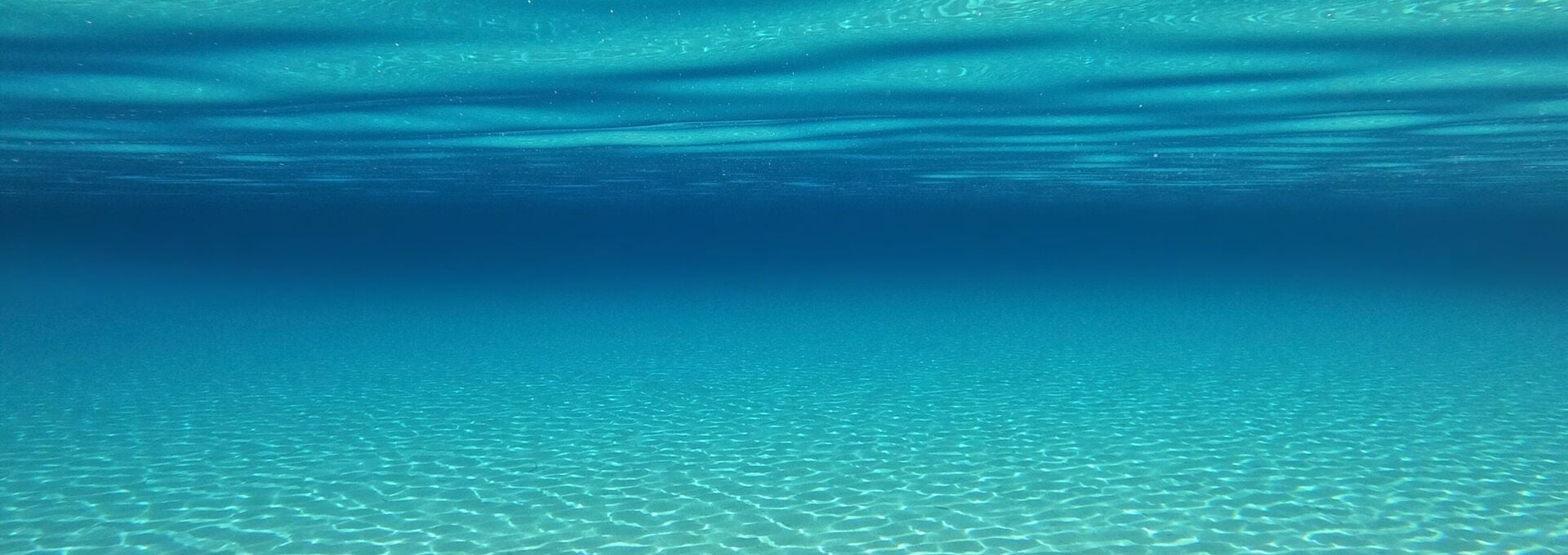 Under the sea of Mykonos island in the Cyclades