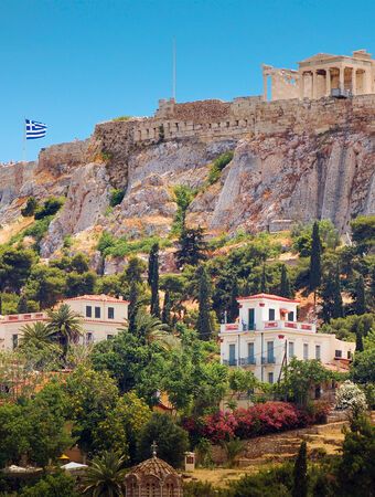 The Acropolis hill in Athens