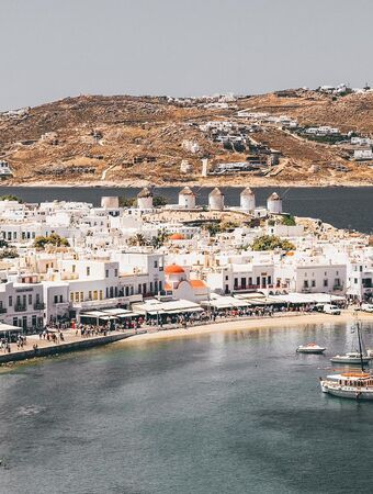 Ein Spaziergang durch die Chora von Mykonos