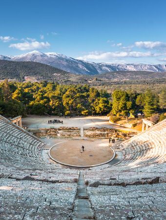 Ancient Epidaurus is most famous today for giving us the best-preserved ancient Greek theatre
