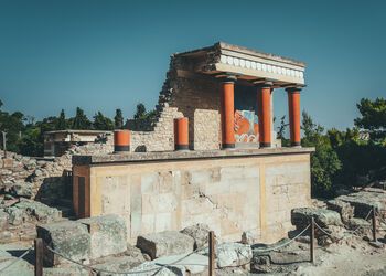 Girit’teki Knossos Girit Sarayı’nı Keşfetmek