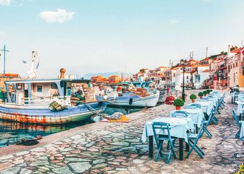 A boat trip to timeless Halki from Rhodes