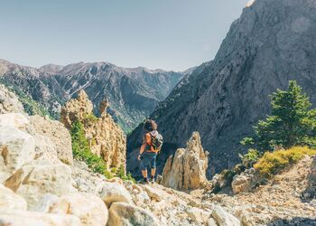 Hiking the spectacular Samaria Gorge in Chania