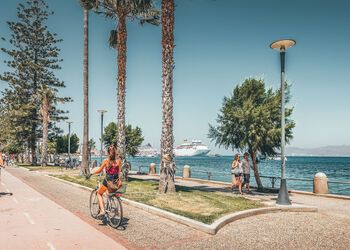 Découvrez la ville de Kos à vélo en suivant un parcours sur mesure