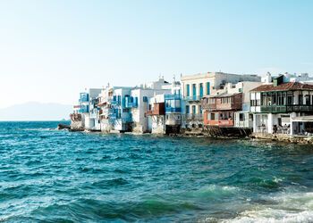 Un recorrido a pie por Chora en Mykonos