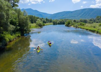 Canoeing on the Nestos River