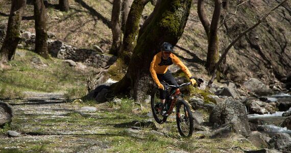 And where there are mountains, there’s mountain biking.