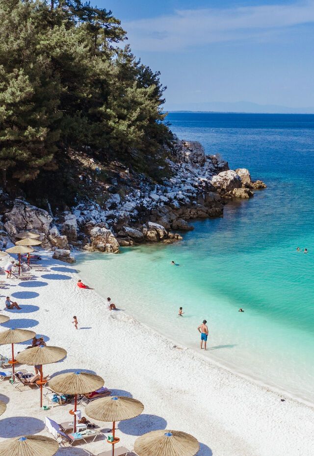 Thassos Marble beach