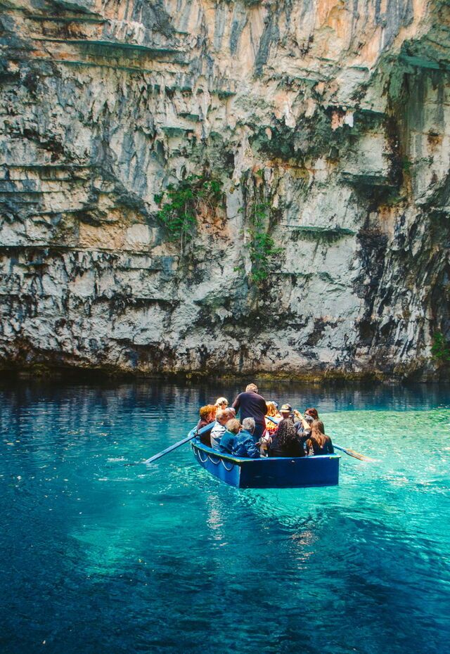 Melissani cave, Kefalonia