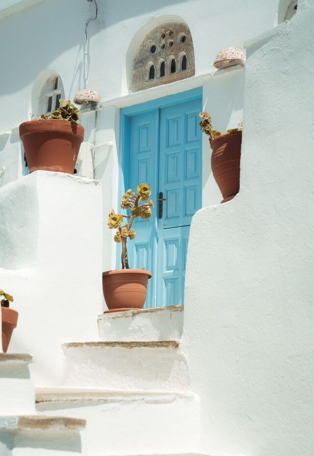 Volax village on Tinos island