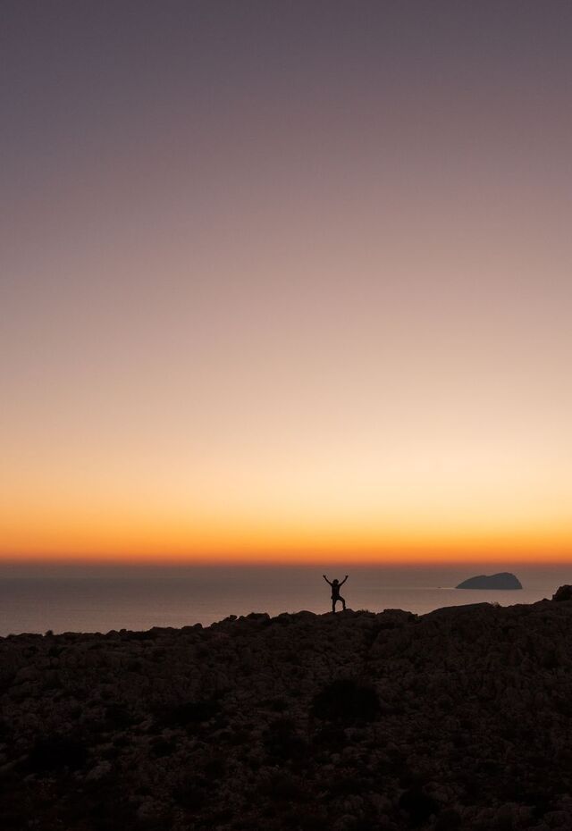 Hiking Balos trail