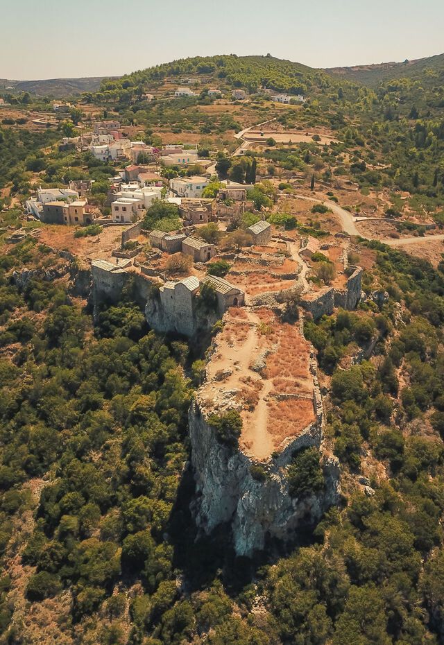 Castle of Kato Chora, Mylopotamos