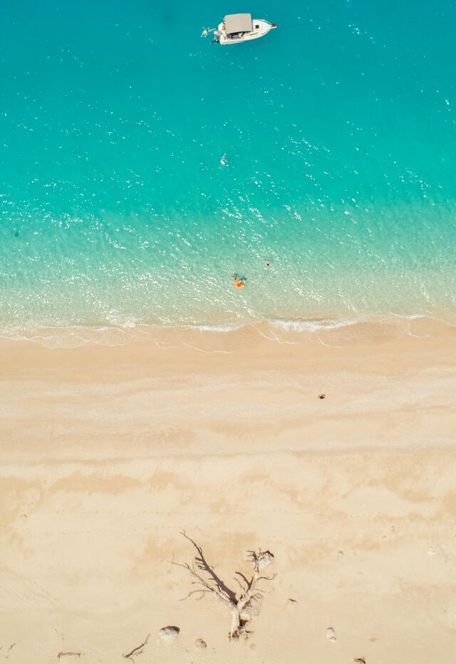 Egremni beach on Lefkada island, Greece