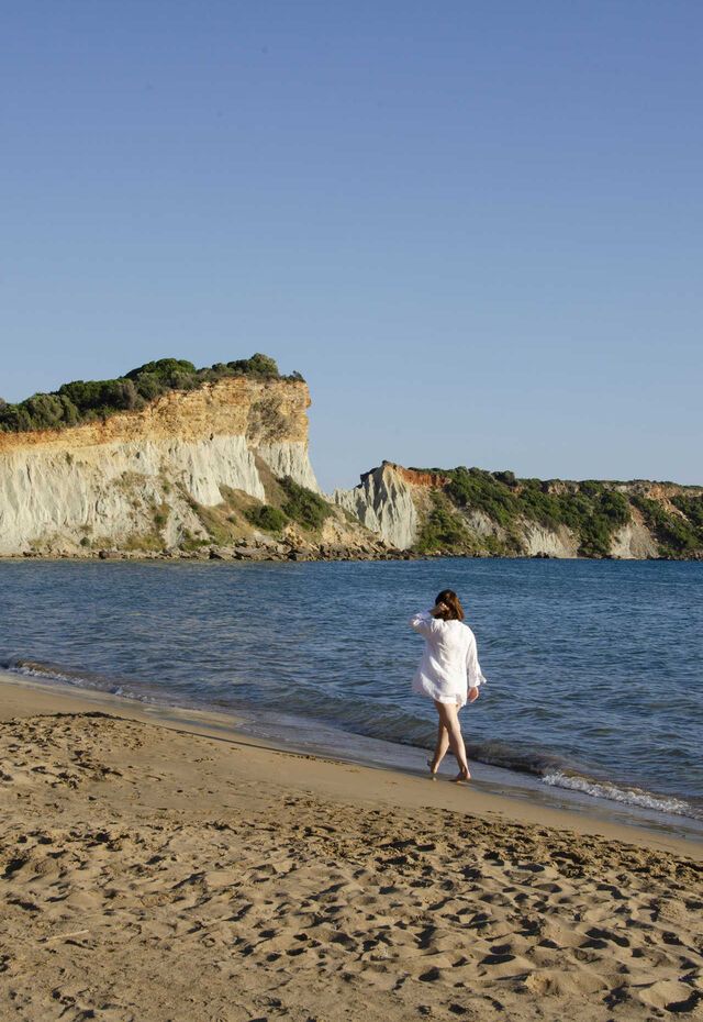 Gerakas beach in Zakynthos