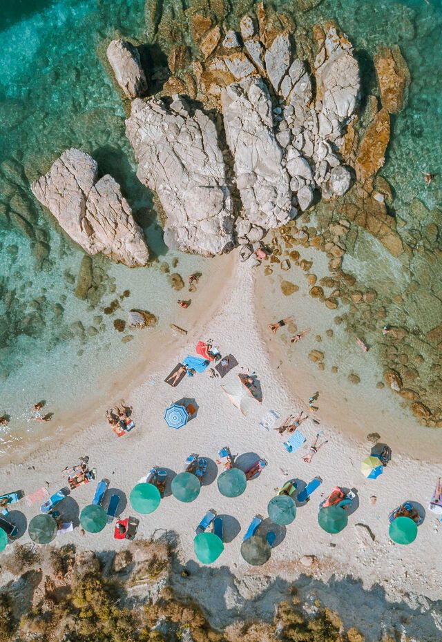 Xigia beach on Zakynthos island, Greece