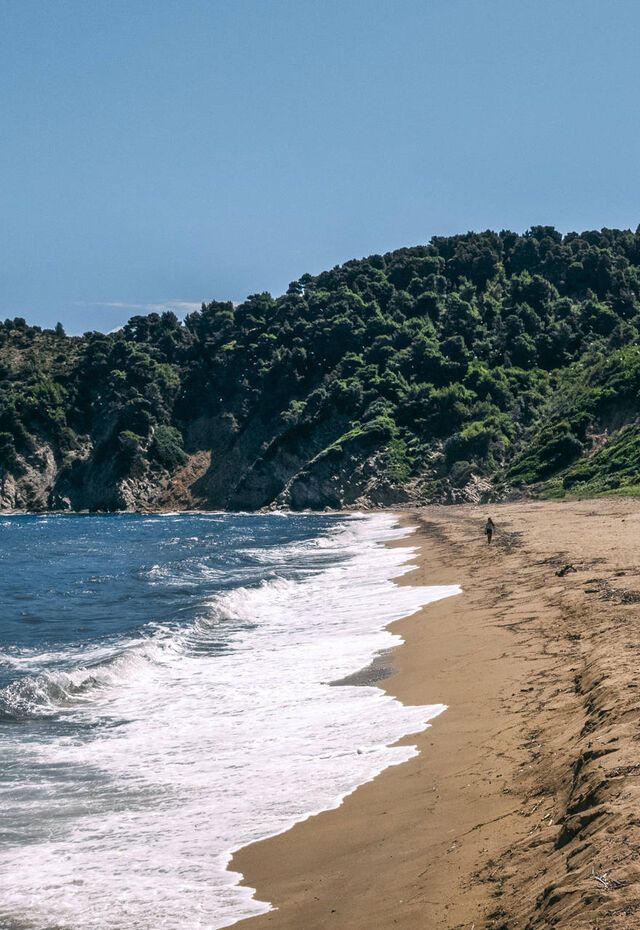 Megalos Aselinos beach, Skiathos