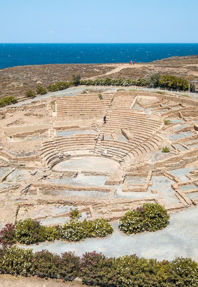 Hephaestia was dedicated to Hephaestus, the god of fire and blacksmiths