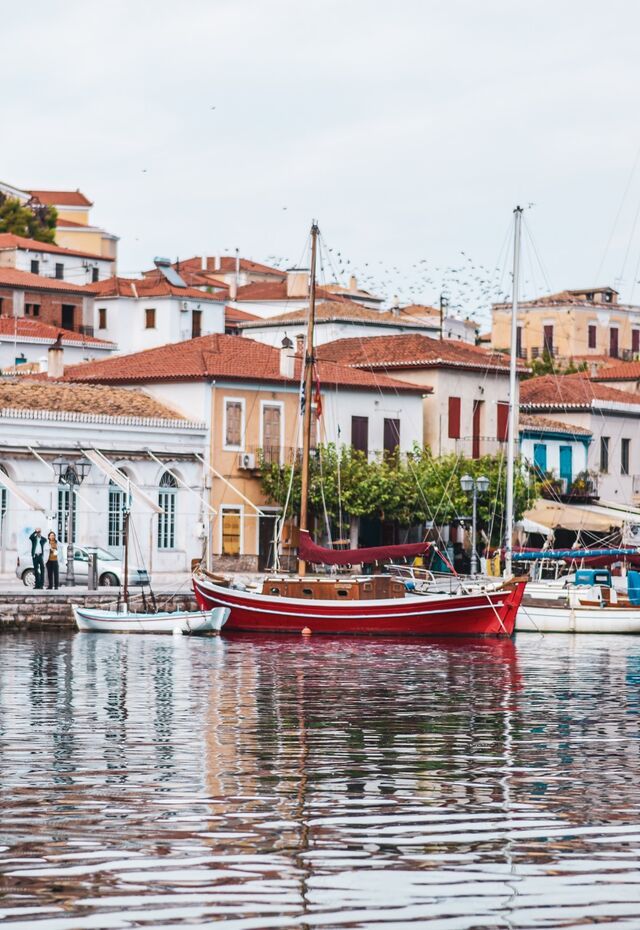 Galaxidi town