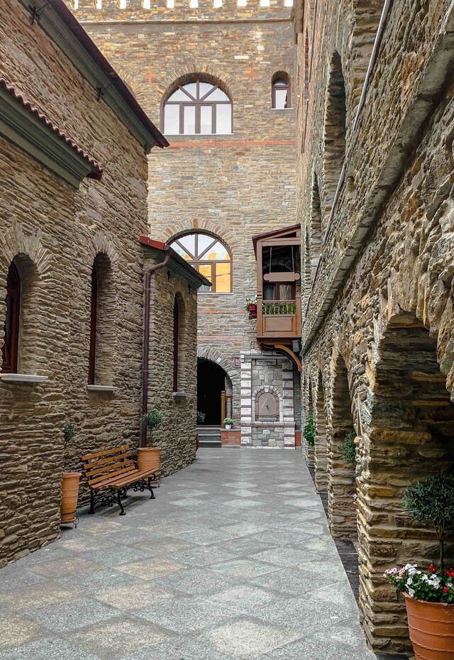 Andros  - Saint Marina Monastery