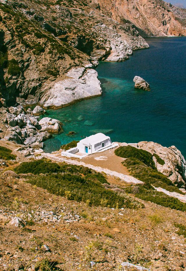 Agia Anna beach of Amorgos