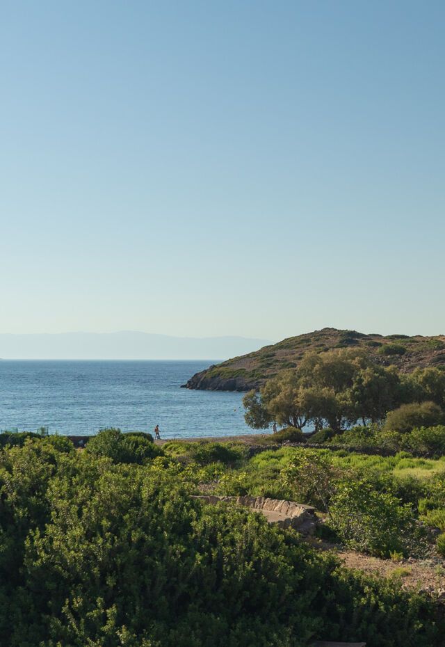 Livadi Kalogiron Beach of Patmos