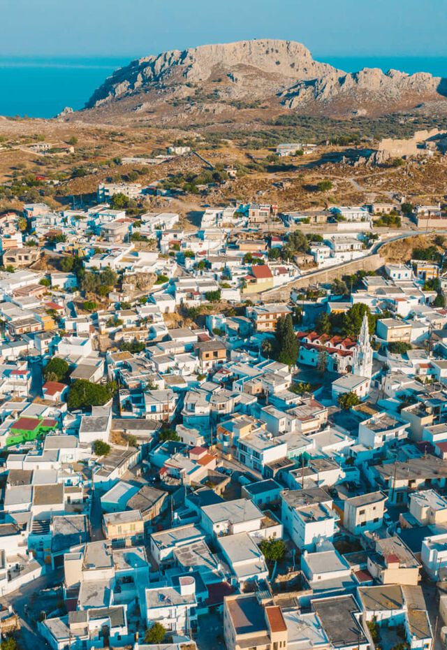 Archangelos, one of Rhodes’ largest and most characterful villages