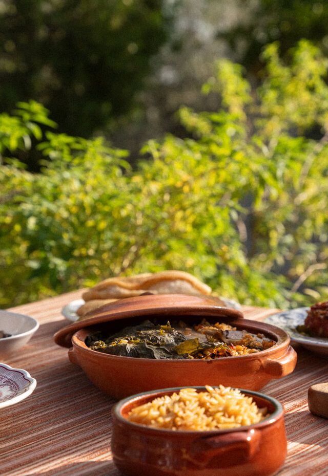 Vine leaves, grains, and garden-fresh flavours from Rhodes