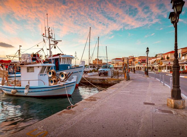 Aegina is a small and charming island in the Saronic Gulf