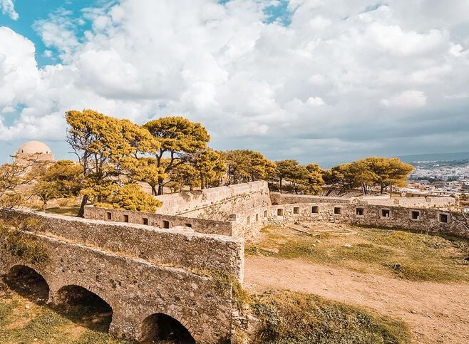 Old fortezza in Rethymno