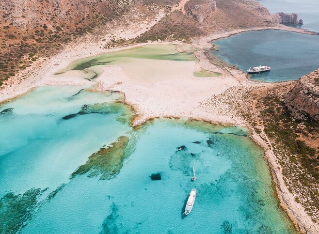 Balos beach in Chania