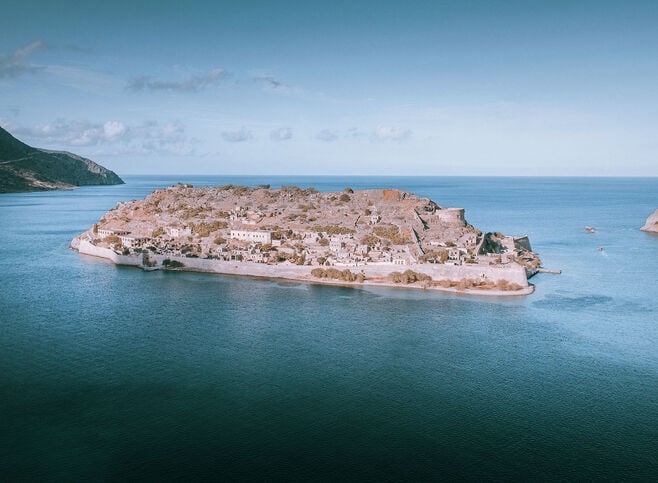 Spinalonga island