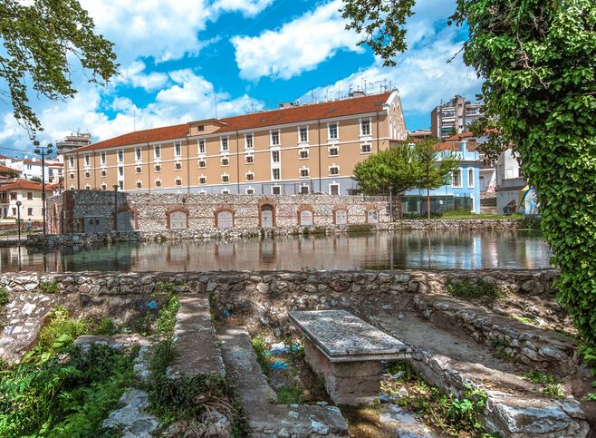 Agia Varvara's Park, city of Drama