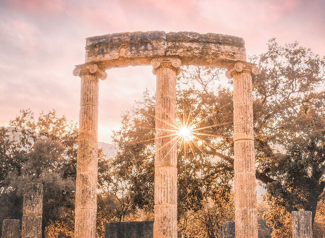 Ancient Olympia was one of the most sacred and glorious sanctuaries of the ancient world