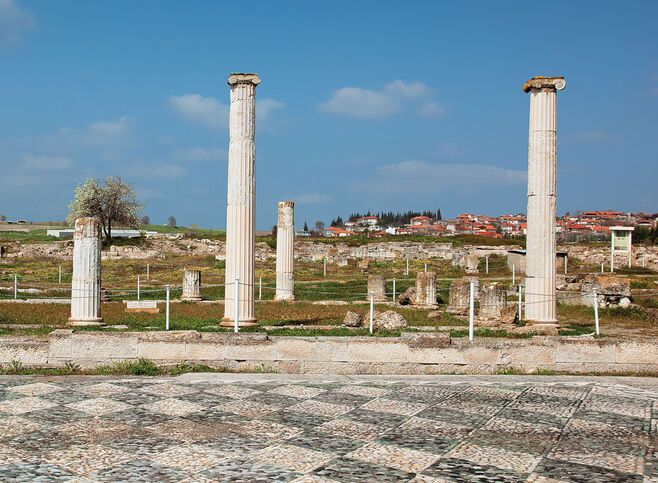 Ancient Pella had been the capital of the Macedonian state since the early 4th century