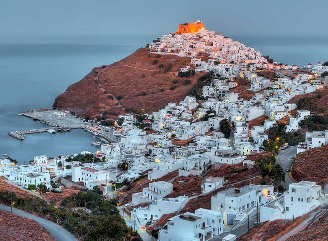 At the top of the hill, the famous stone castle of Astypalaia which towers over Hora is a special attraction