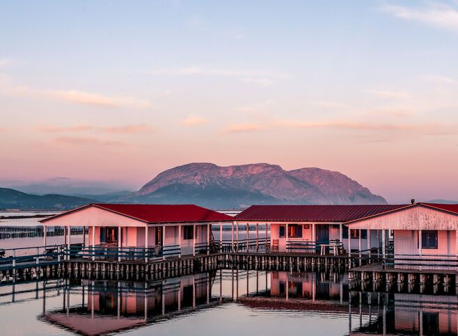 Pelades, the uniquely beautiful wooden houses built by local fishermen