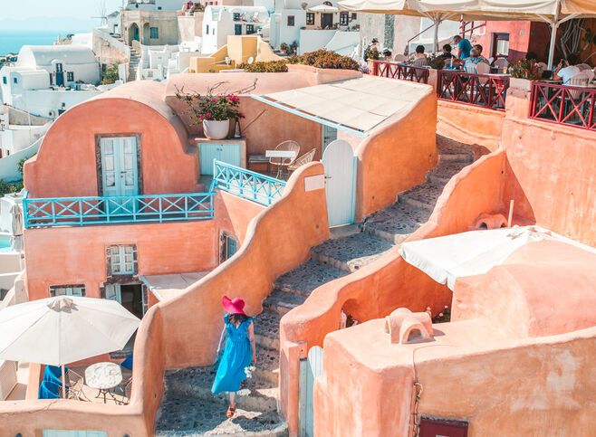 View of Oia