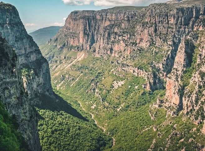 Vikos Gorge, the kingdom of the river and the eagles