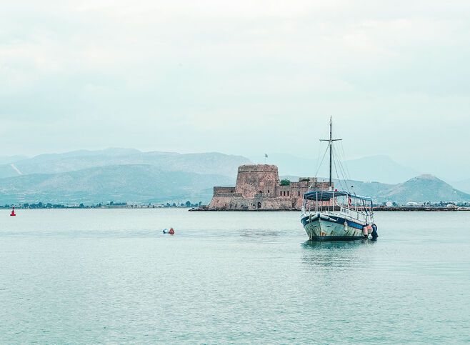 Bourtzi Castle Nafplio’s sea tower_edit