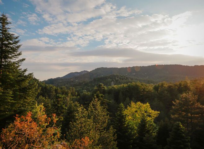 In central Evia there is Dirfis and its alpine landscapes