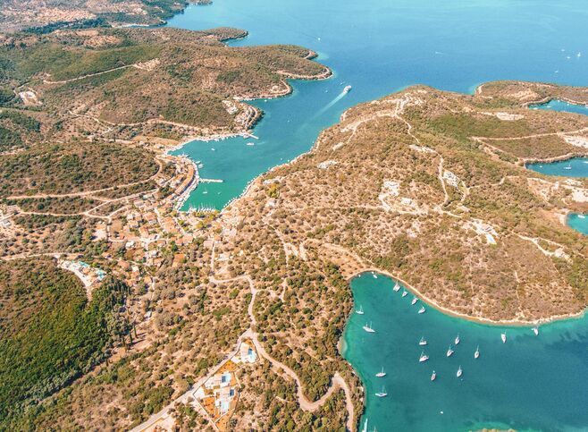 Meganisi-An island of just three villages and a population of around 1000