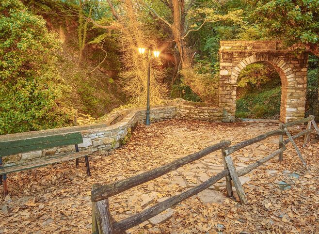 The most popular uphill trail of Pelion mountain is the trail of Centaurs