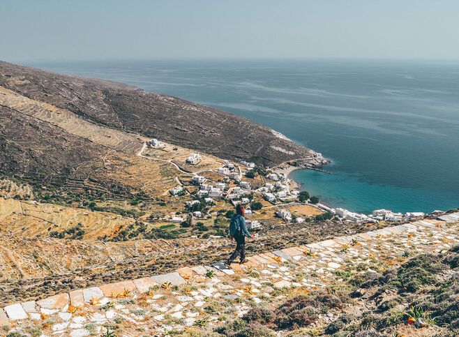 There are numerous hiking trails (with names such as The Three Capitals, From the Sea to the Sky and Hidden Valley