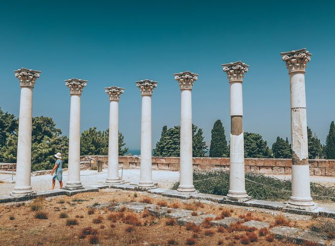 The Asclepion, Kos’ most famous archaeological site