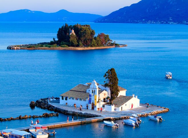 Vlacherna monastery, Corfu