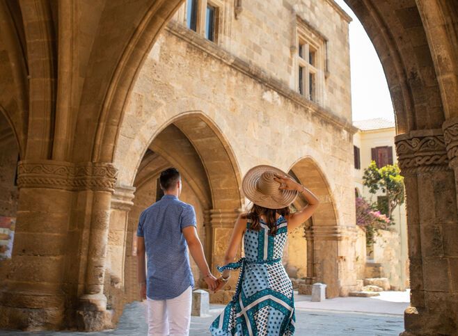 Medieval Town in Rhodes